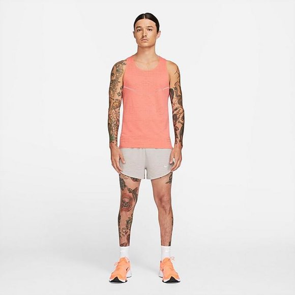 Nike Dri-FIT Run Division Pinnacle Mens Running Shorts Grey DA1294-033 NEW 2XL - Picture 5 of 6